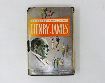 Selected Novels Of Henry James Rare 1954 Edition