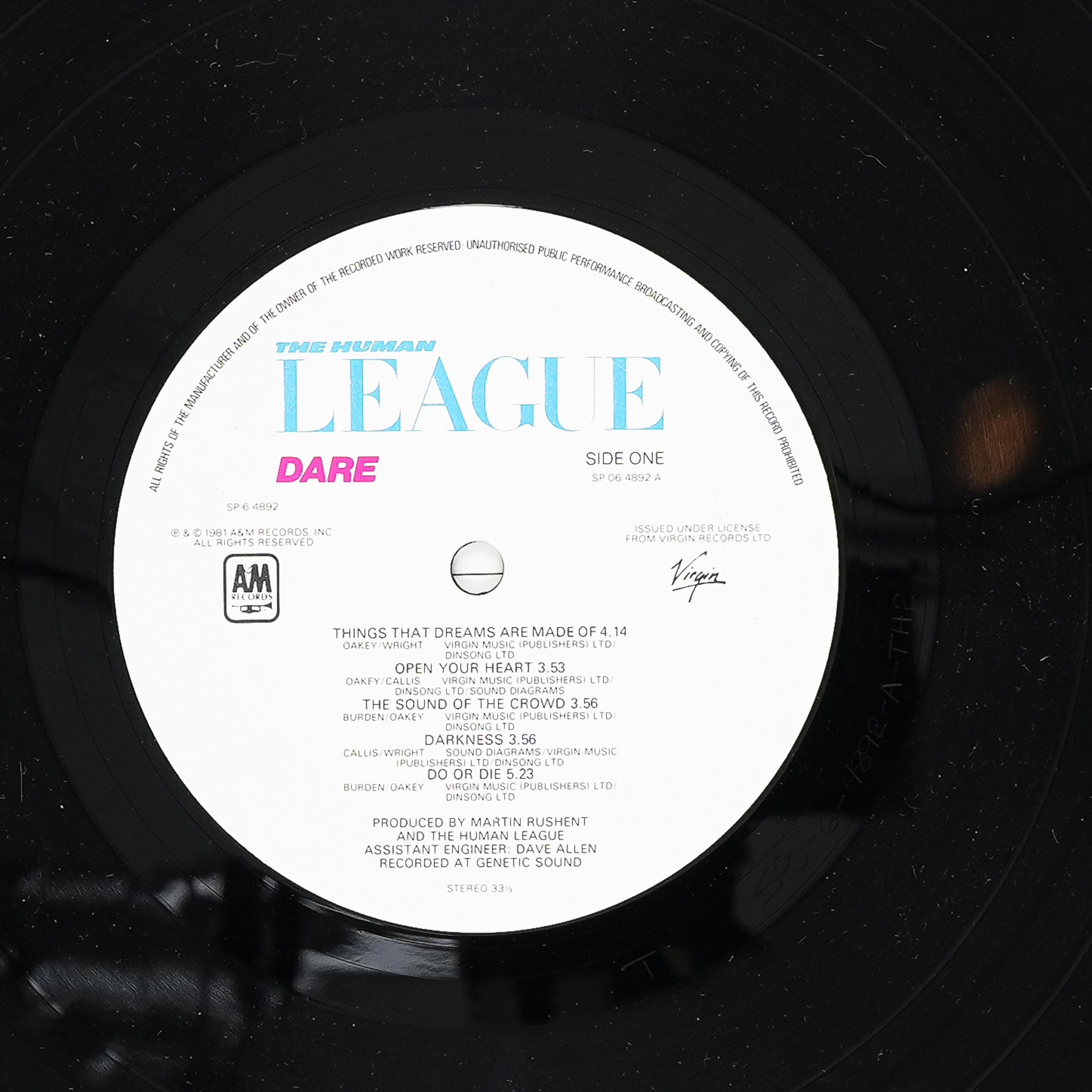 The Human League - Dare - Vinyl LP Record - 1982 - Etsy