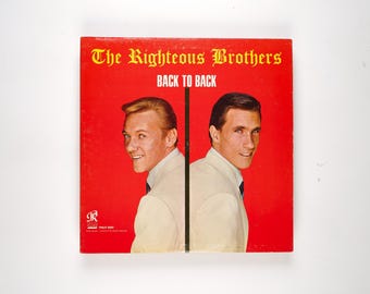 ザ・ライチャス・ブラザーズ バック・トゥ・バック LP 1965 オリジナル 