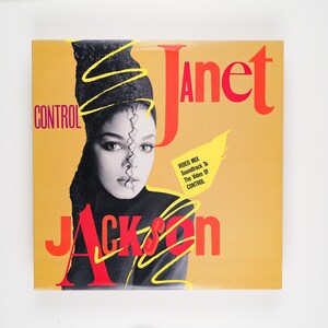 Janet Jackson - Control (Video Mix: Soundtrack To The Video Of Control) - Vinyl LP Record - 1986