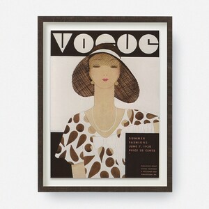 Vogue Vintage Framed Cover Print December 1939 Issue