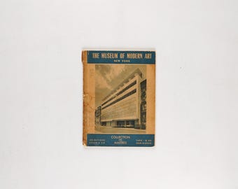 The Museum of Modern Art New York by Les Editions Braun & Cie Rare 1950 Edition