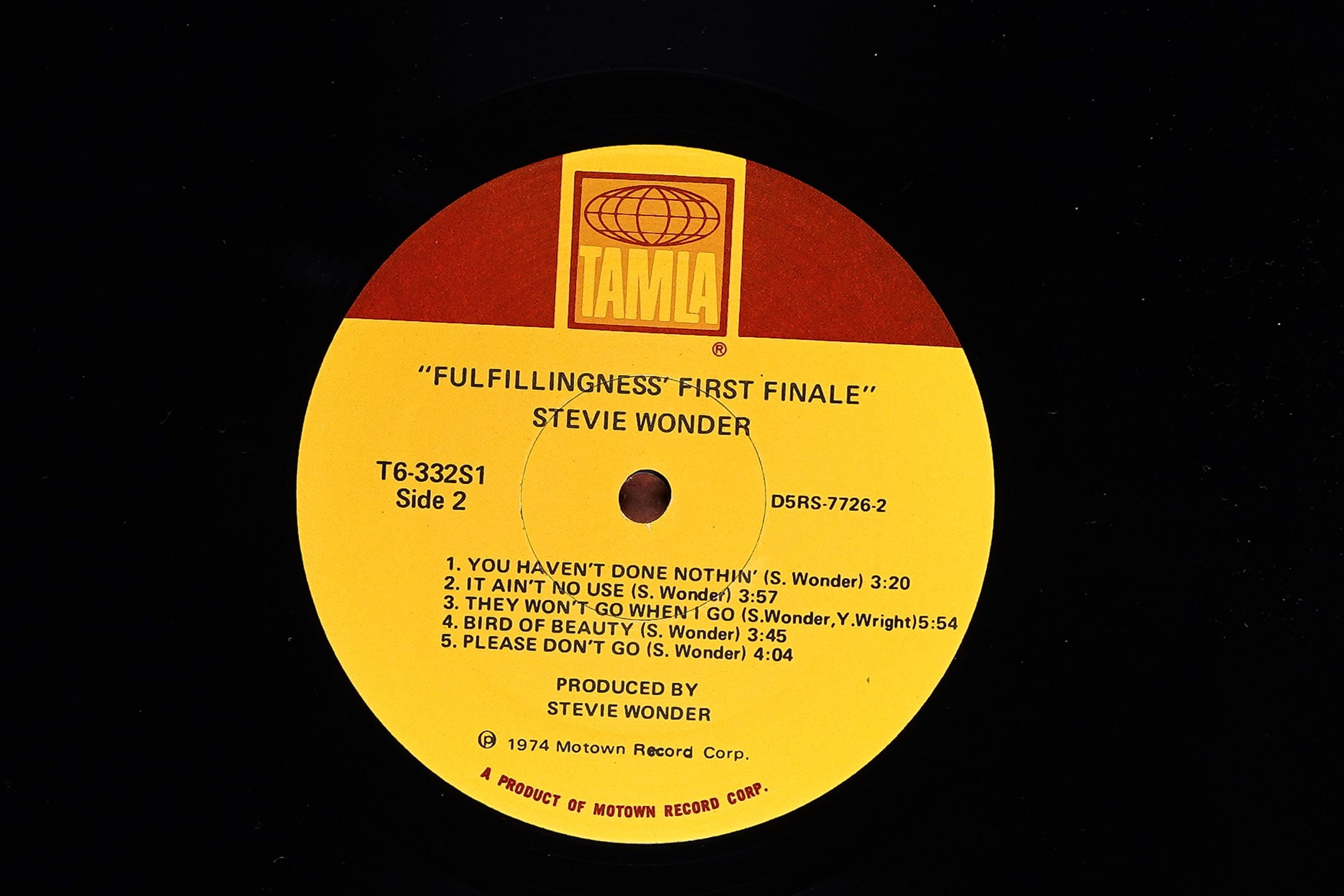 スティーヴィー・ワンダー - フルフィルメントネス ファースト