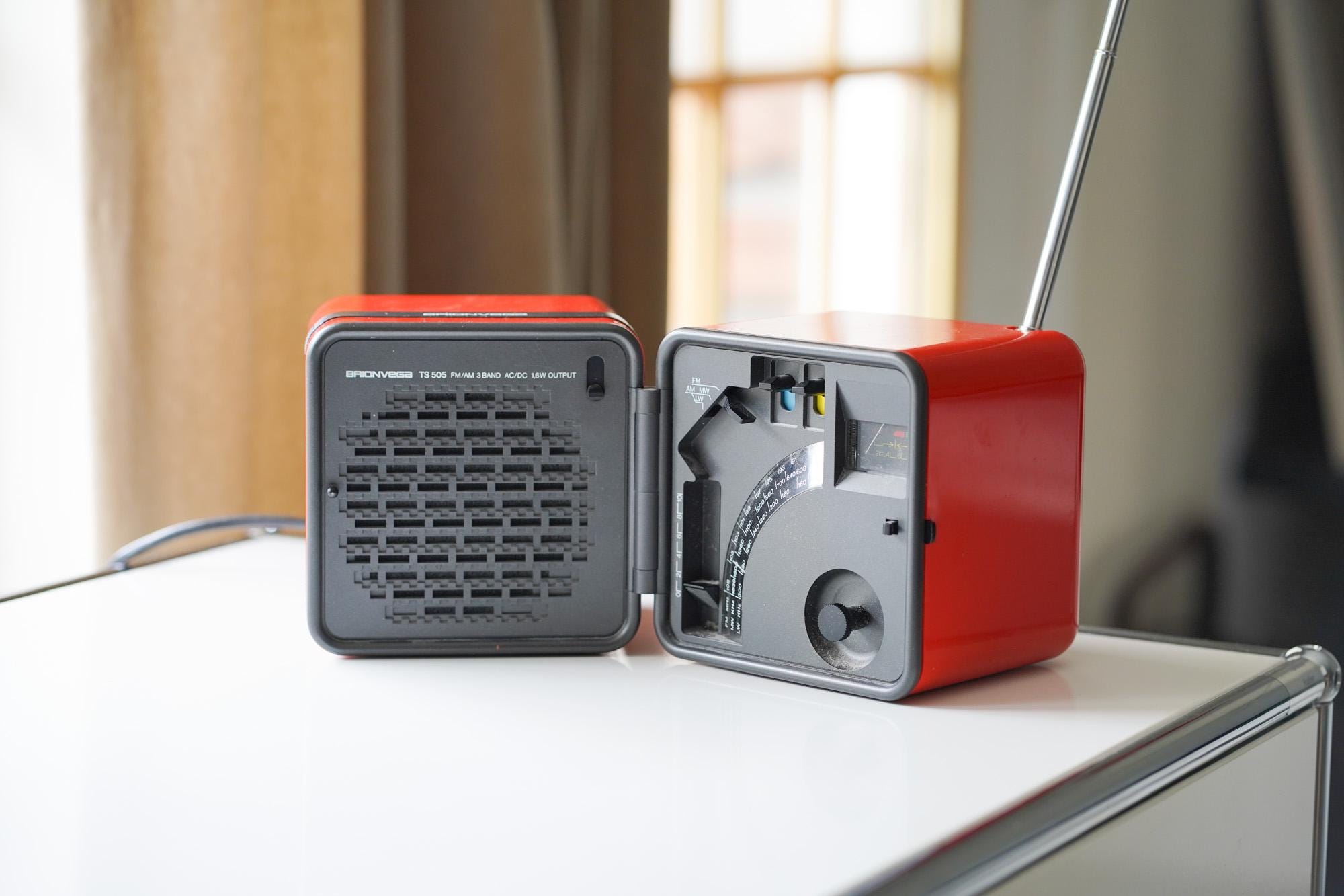 1970s Brionvega TS 505 Transistor Radio Cubo - Etsy