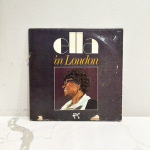 Ella Fitzgerald – Ella In London - Vinyl LP Record - 1974
