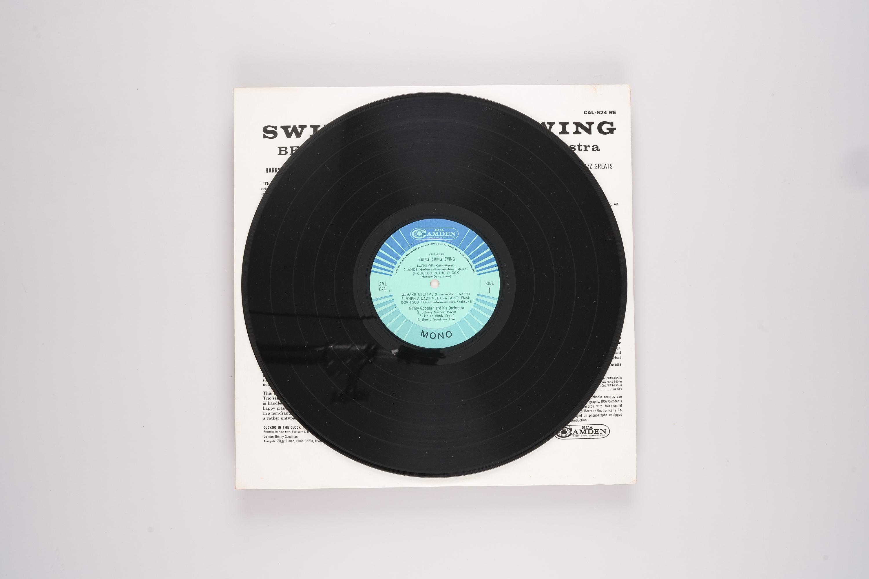 Benny Goodman - Swing, Swing, Swing - Vinyl LP Record - 1963 - Etsy