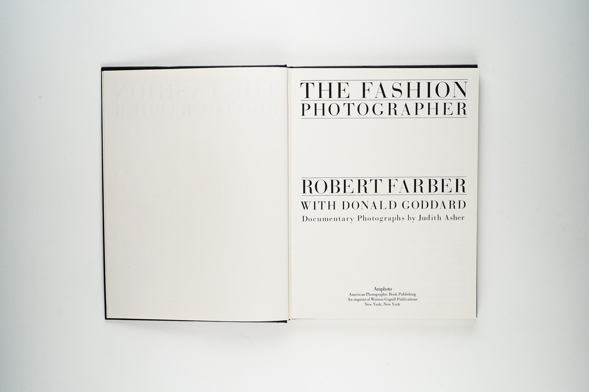 ロバート・ファーバー著『ファッション写真家』1981年版 - Etsy 日本