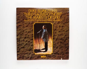 Duke Ellington's Third Sacred Concert, The Majesty Of God, As Performed In Westminster Abbey - Vinyl LP Record - 1975
