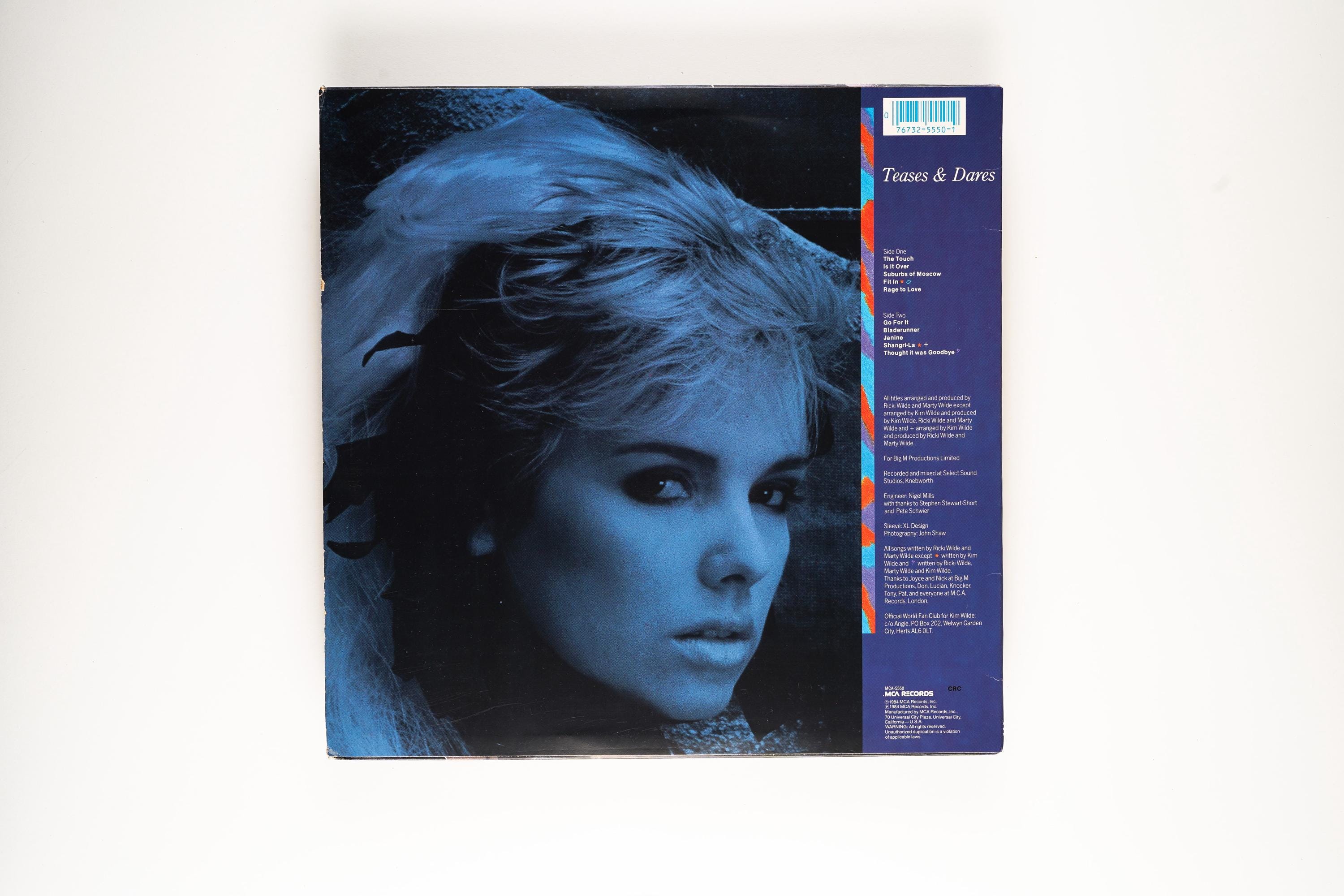 Kim Wilde - Teases & Dares - Vinyl LP Record - 1985 - Etsy