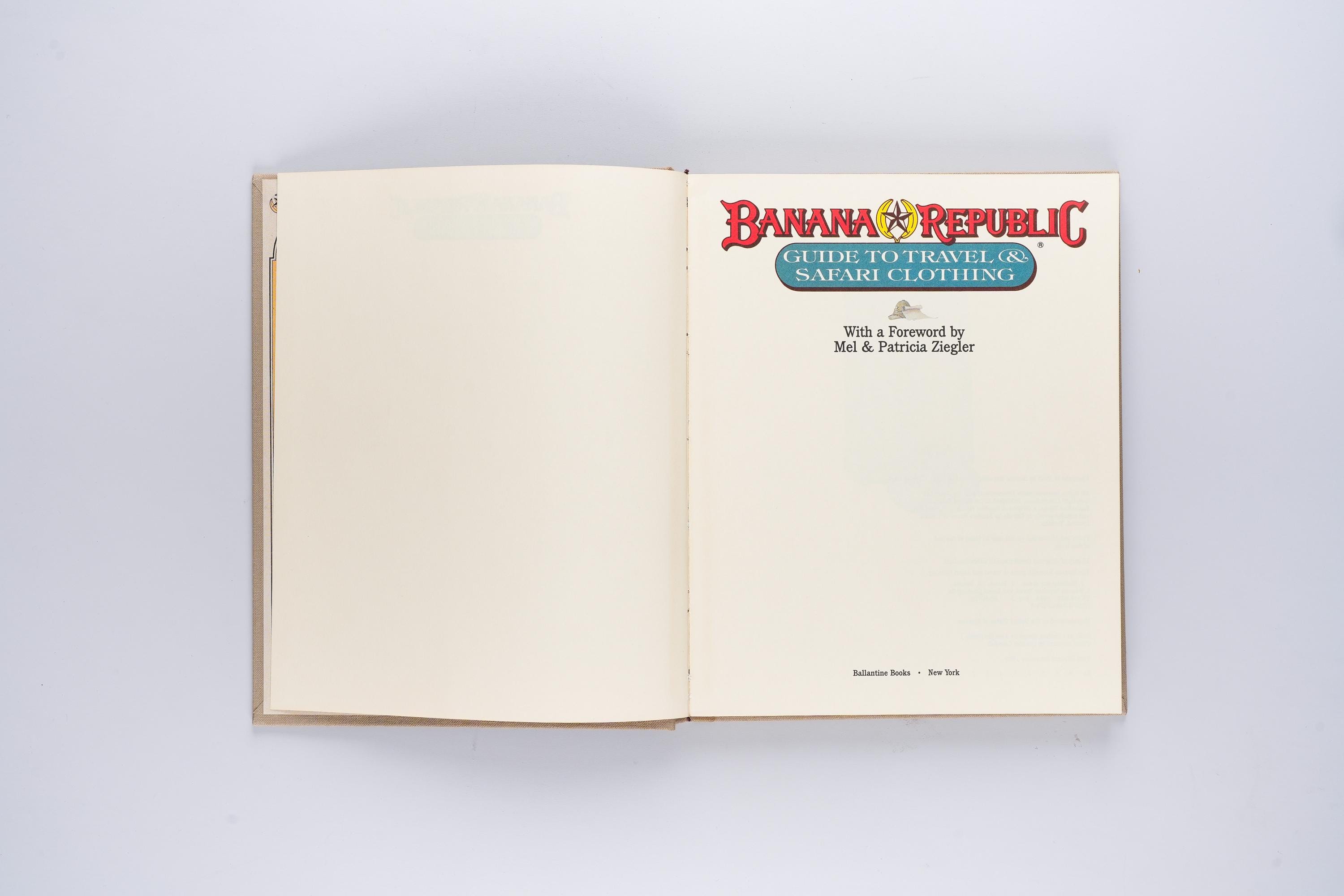 Banana Republic Guide to Travel & Safari トラベル＆サファリ