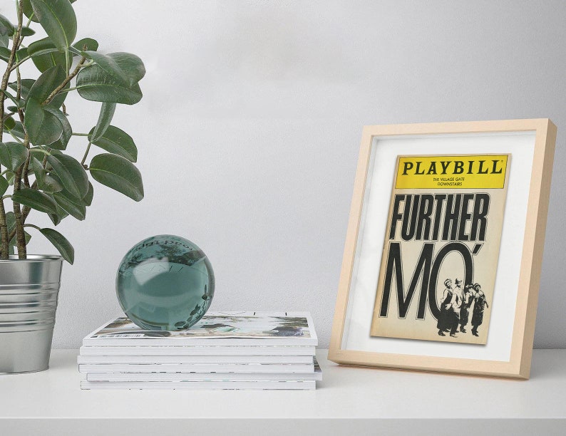 Further Mo/' Playbill Vintage Broadway Musical Magazine Theatre Cover Print