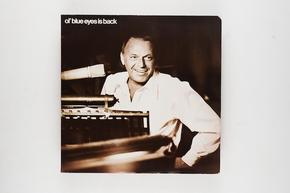 Frank Sinatra - Ol' Blue Eyes is Back - Vinyl LP Record - 1973 - Etsy