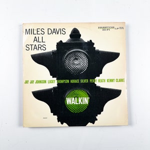 Miles Davis All Stars - Walkin&#39; - Vinyl LP Record – 1986