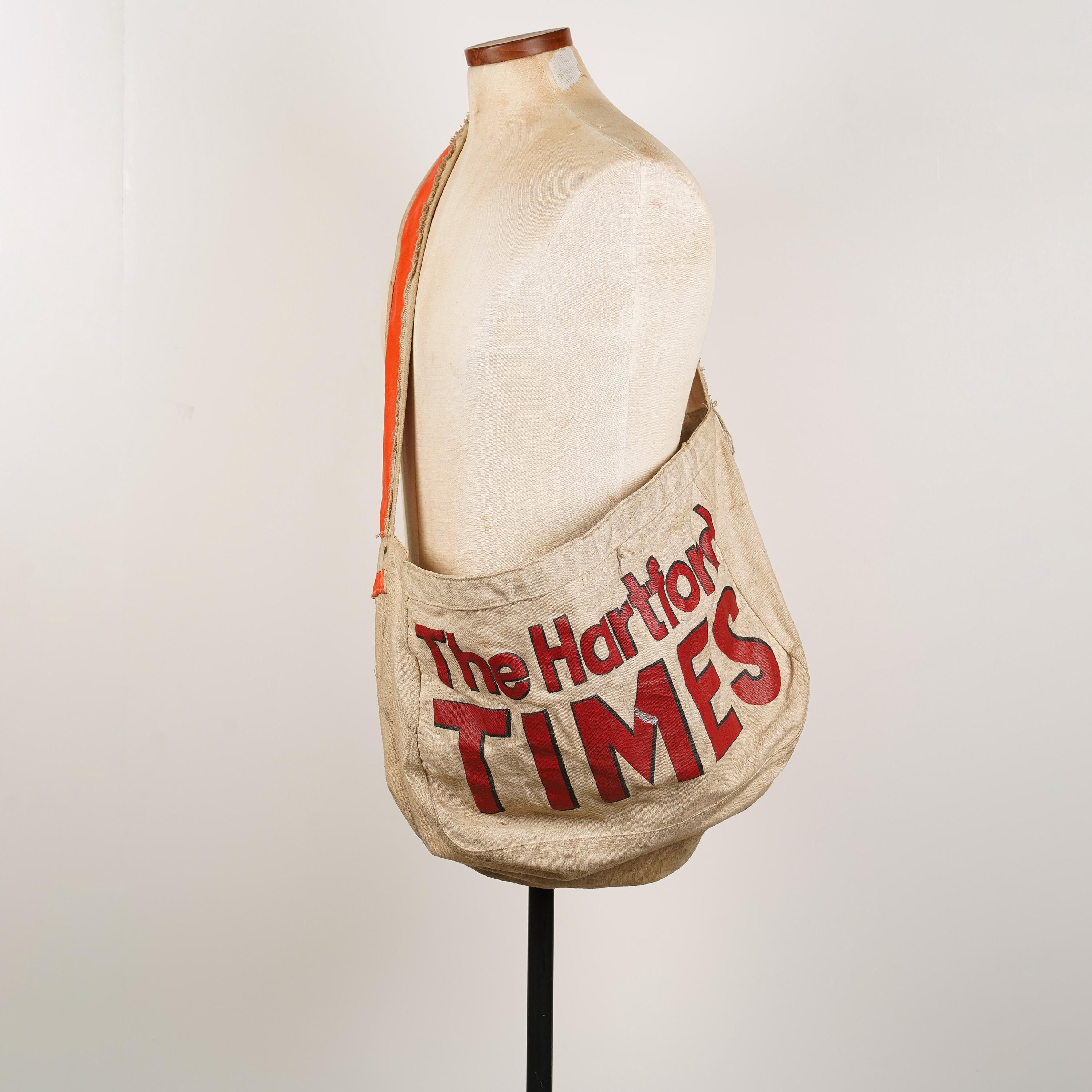 バッグ VINTAGE NEWSPAPER BAG DEADSTOCK バッグ VINTAGE NEWSPAPER BAG DEADSTOCK 1940's〜 Unknown