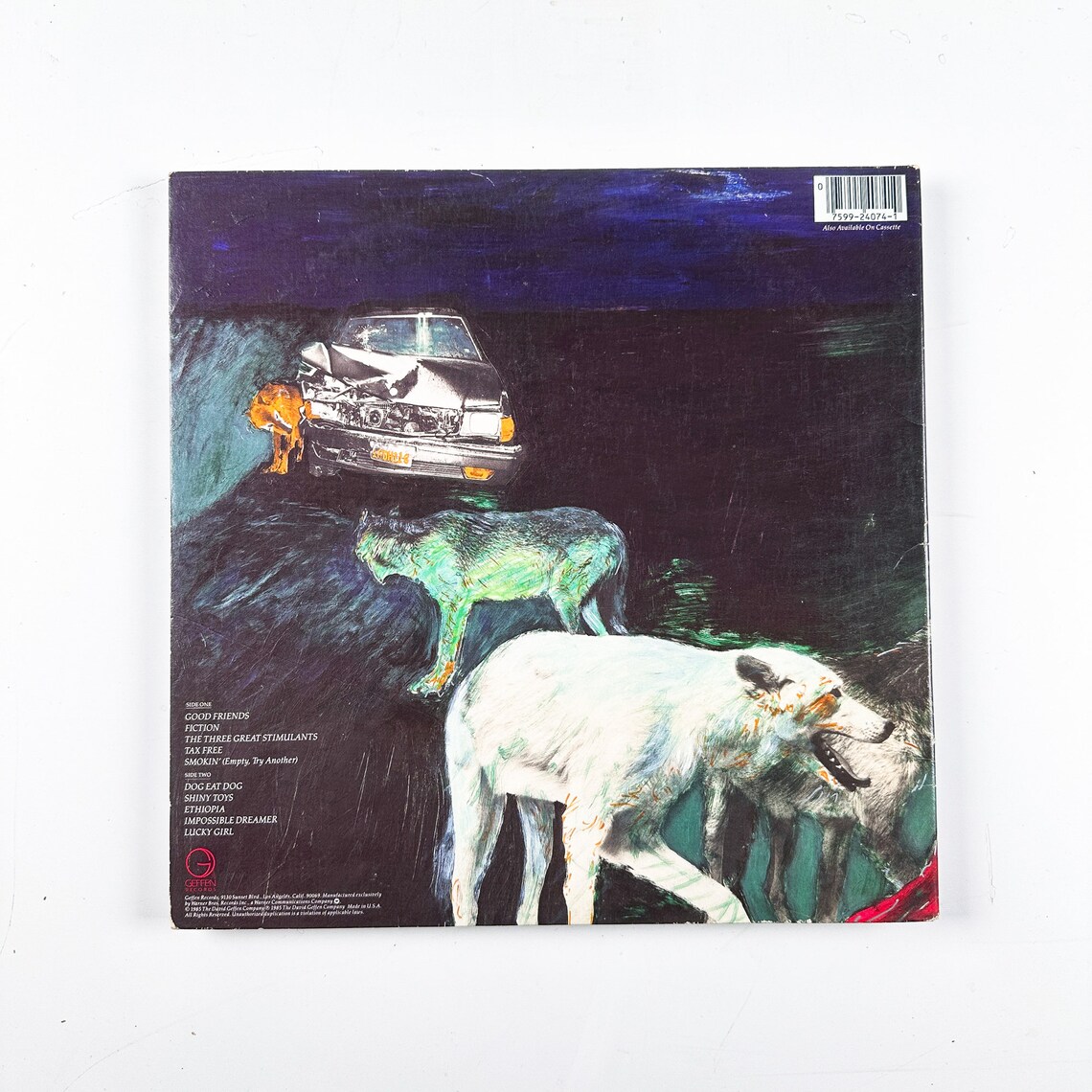 Joni Mitchell - Dog Eat Dog - Vinyl LP Record - 1985, photo 2 of 4