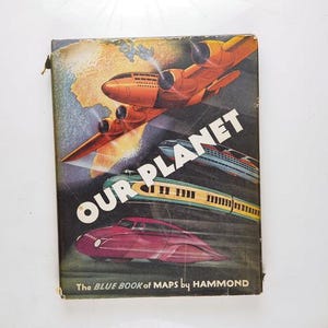 Our Planet By Hammond Rare 1935 Edition