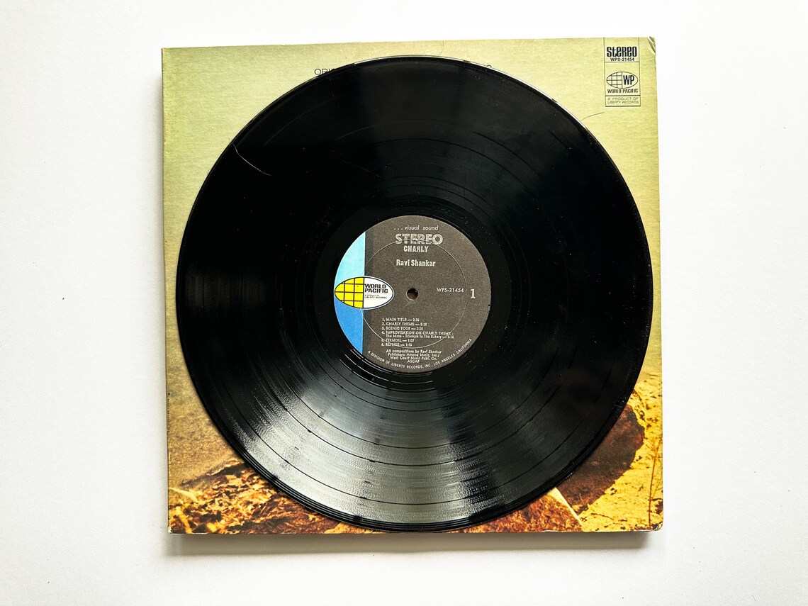 Ravi Shankar - Charly - Vinyl LP Record - 1968, photo 4 of 4