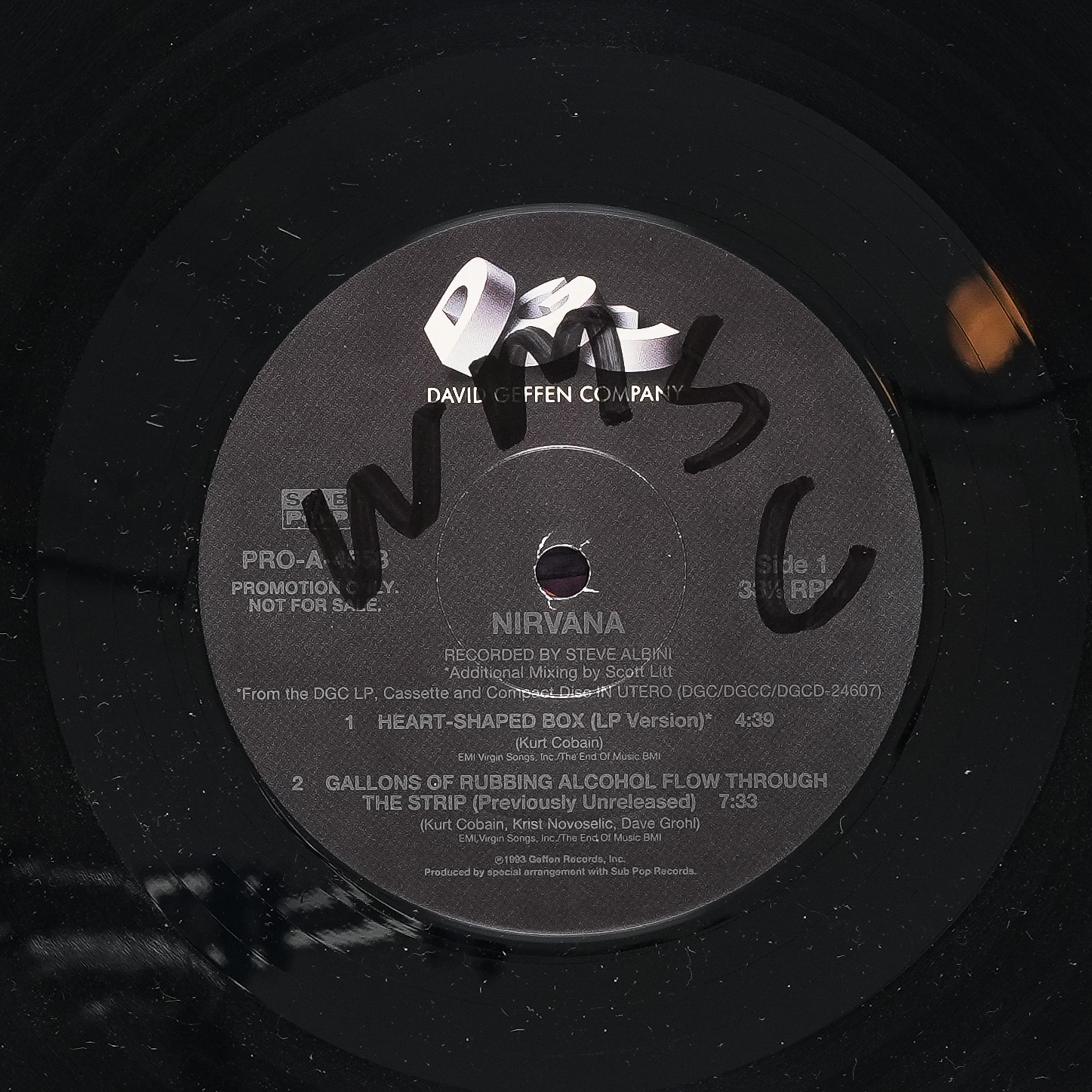 Nirvana - Heart-shaped Box - Vinyl LP Record - 1993 - Etsy