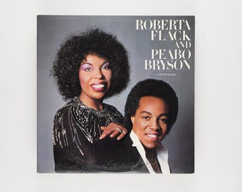 Roberta Flack and Peabo Bryson - Live & More - Vinyl LP Record