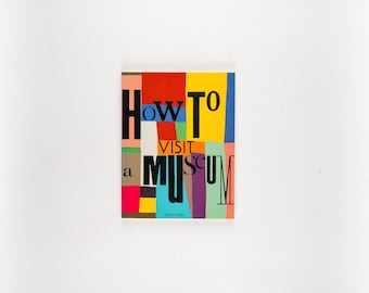 How to Visit a Museum by David Finn Rare 1985 First Edition