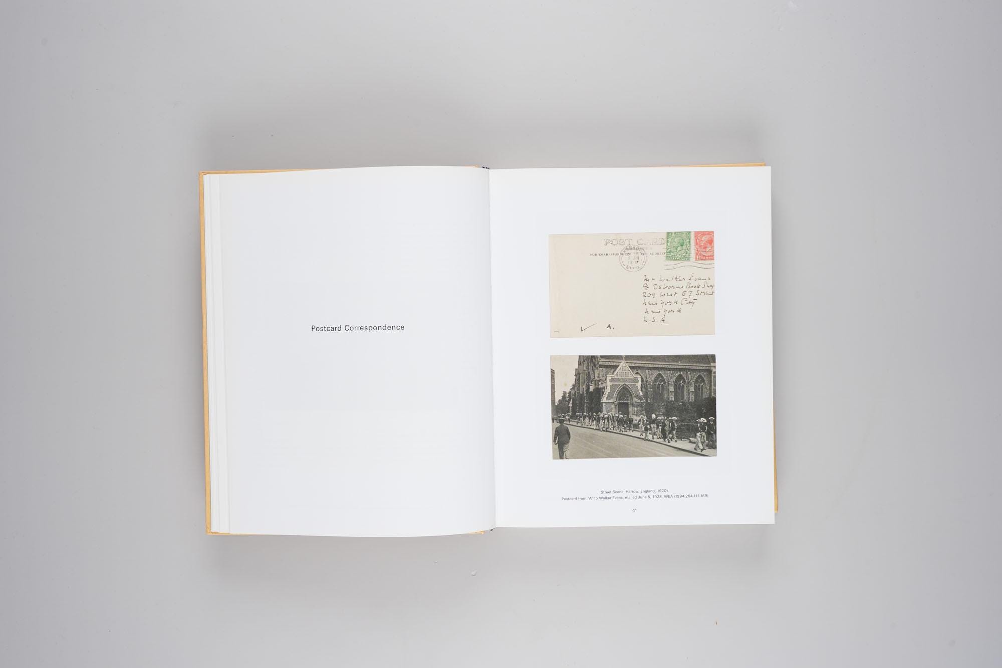 Walker Evans and the Picture Postcard by Jeff L. Rosenheim Rare 
