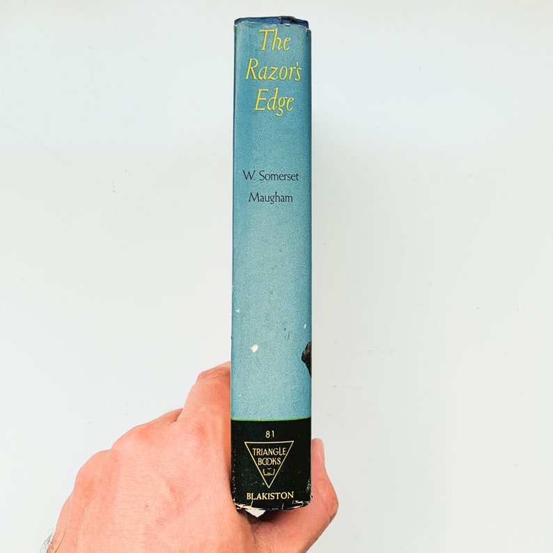 The Razor's Edge by W. Somerset Maugham Rare First Edition Etsy