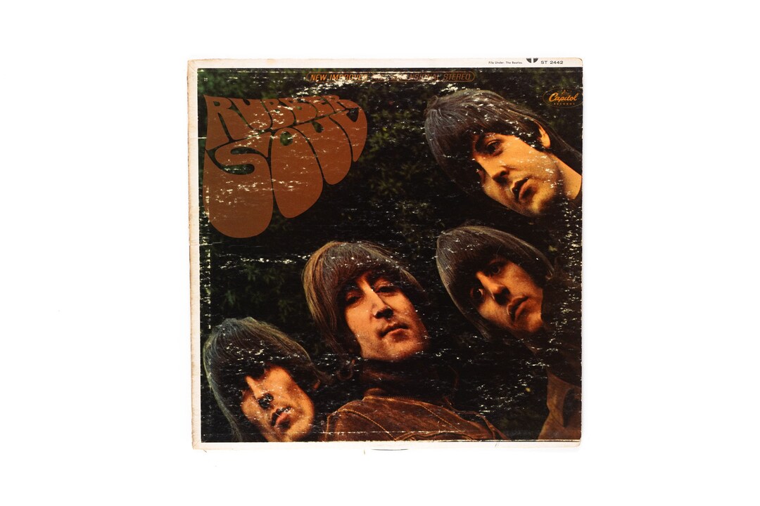 The Beatles Rubber Soul Vinyl LP Record 1966 Etsy