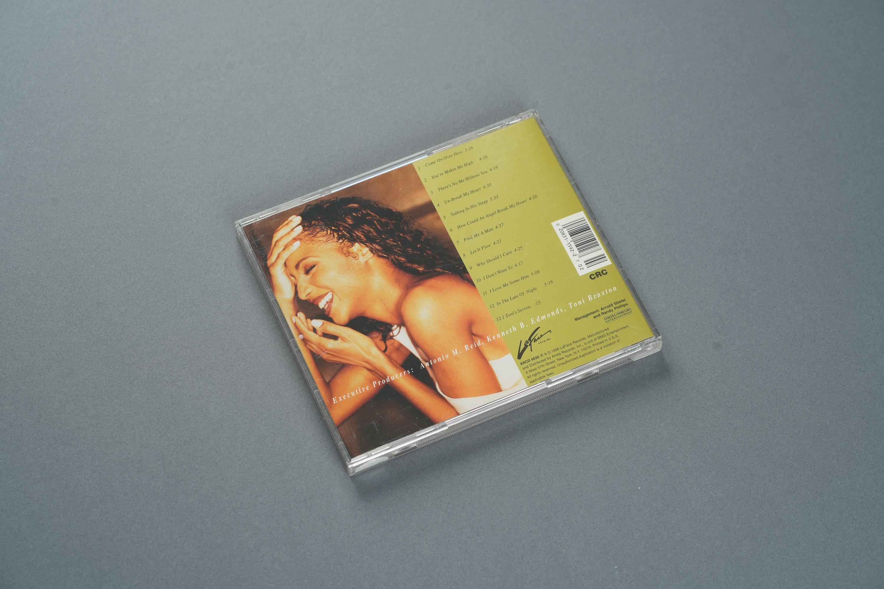 Secrets - Toni Braxton 1996 Original CD Compact Disc Album - Etsy