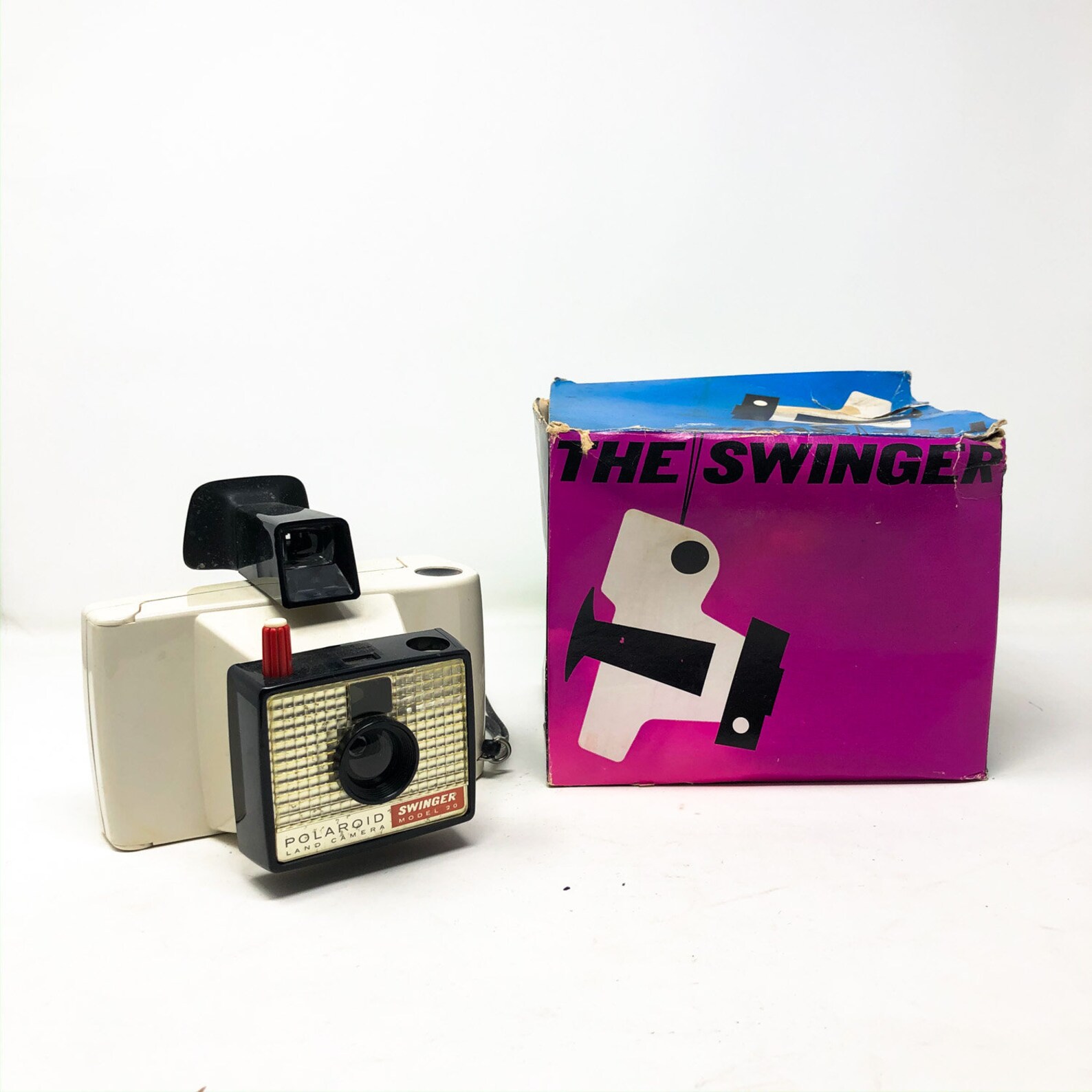 Polaroid Swinger Model 20 Instant Film Land Camera Etsy