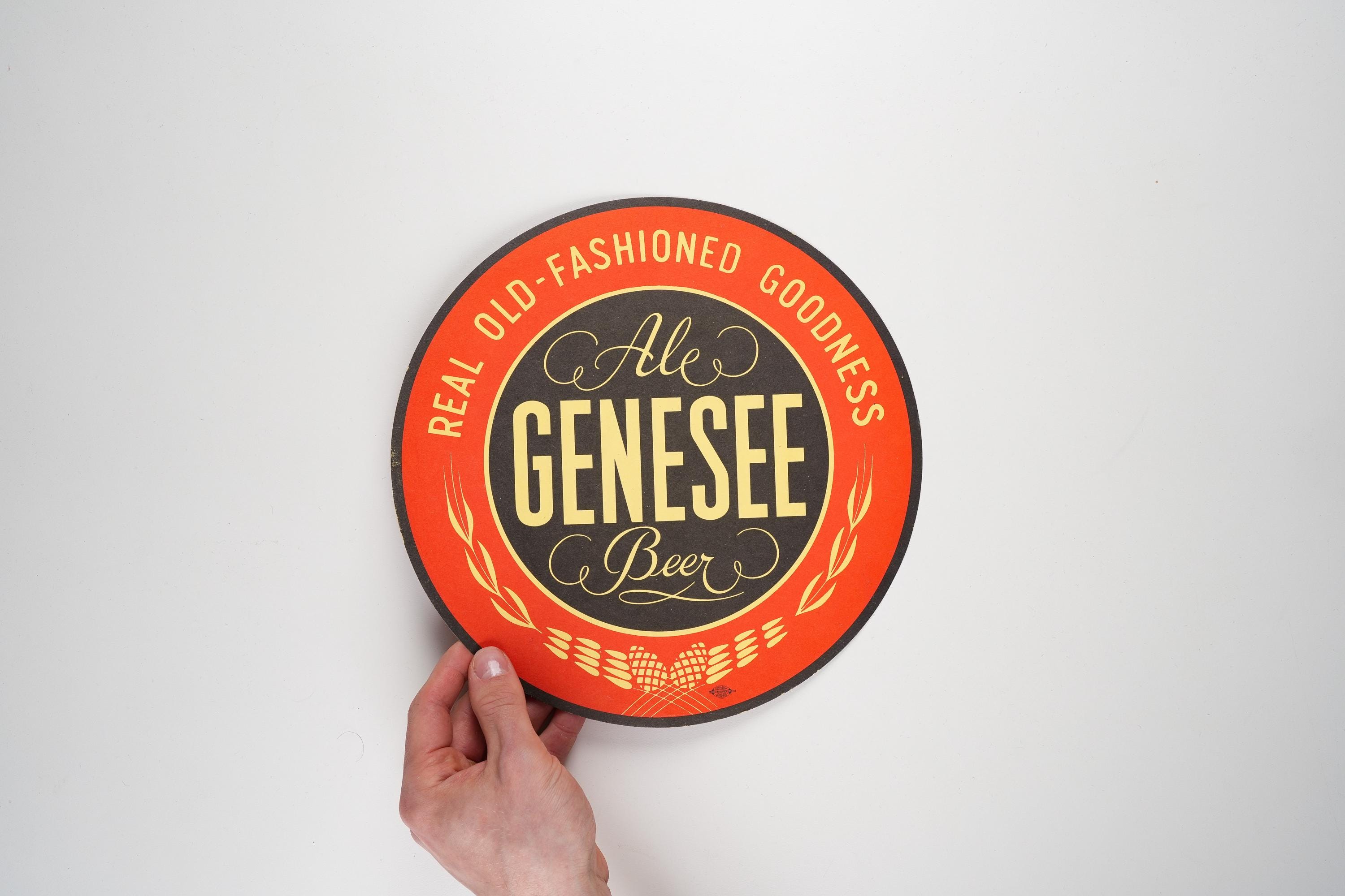 1960s Ale Genesee Beer Cardboard Sign - Etsy