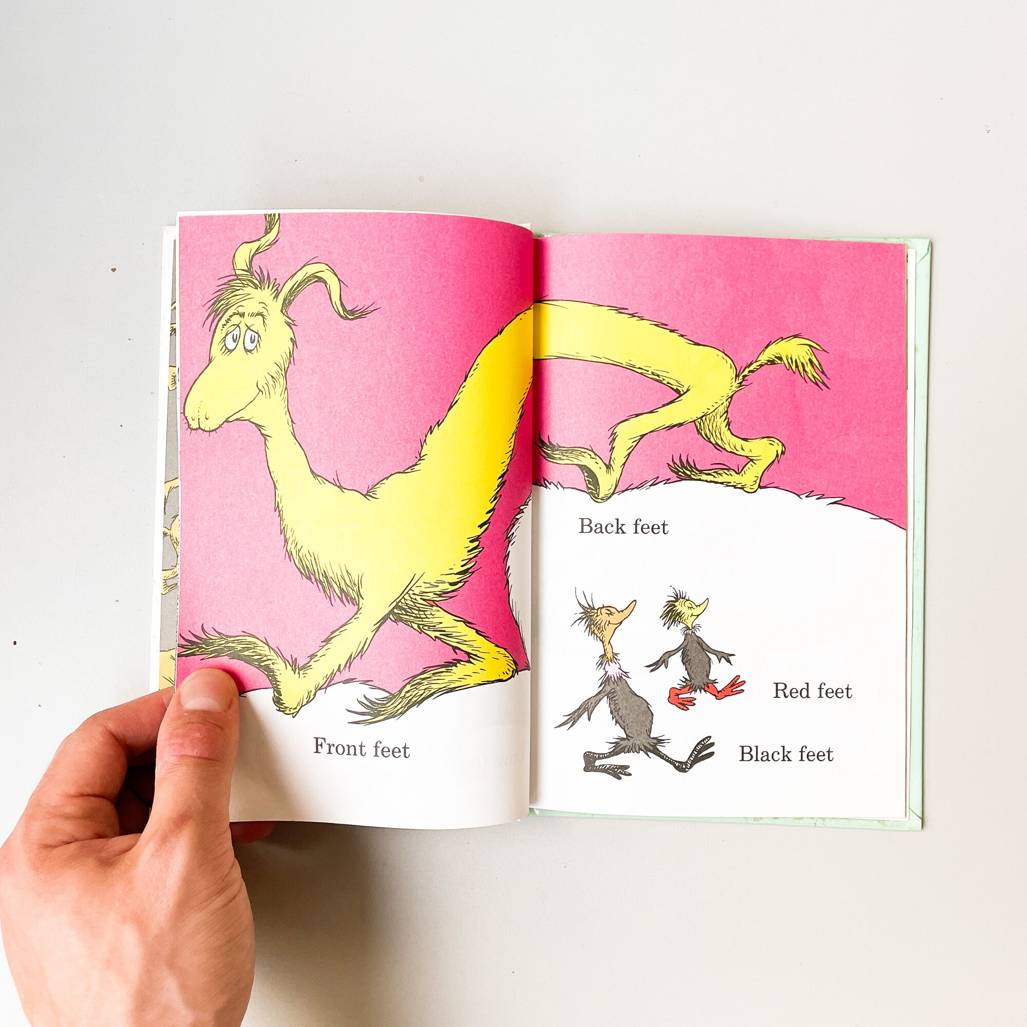 The Foot Book by Dr. Seuss Rare 1968 Edition - Etsy