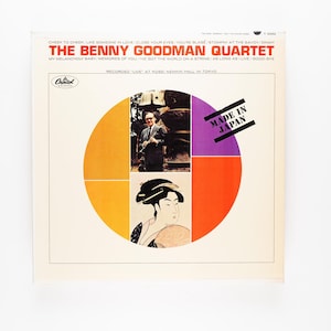The Benny Goodman Quartet - Made In Japan - Vinyl LP Record - 1965