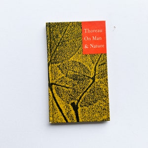 Thoreau Über Mensch und Natur von Henry David Thoreau Seltene 1960er Edition