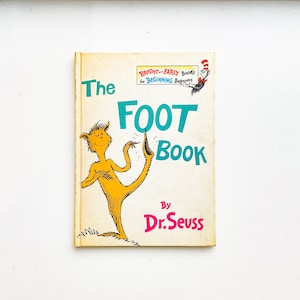 The Foot Book von Dr. Seuss Ausgabe 1968