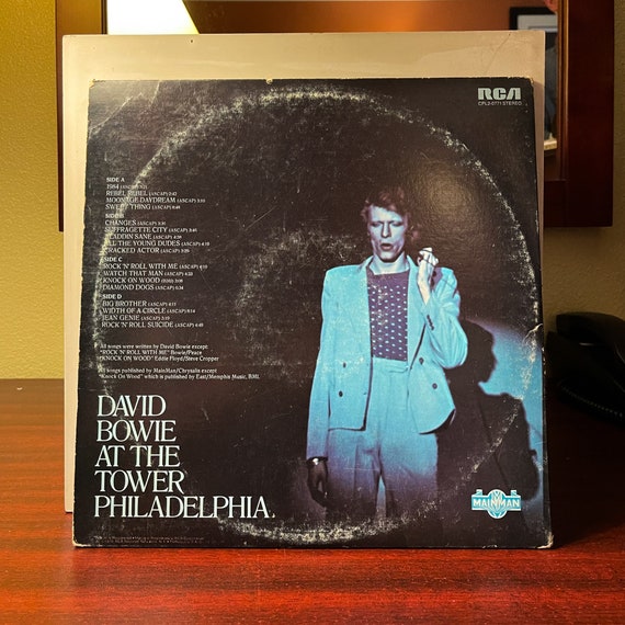 David Live LP Record 1974 -