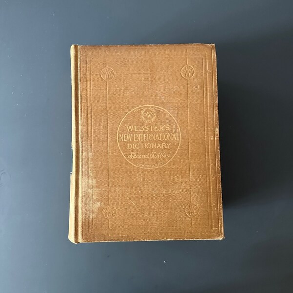 Webster’s New International Dictionary of the English Language, 2nd Edition (1950 Printing)