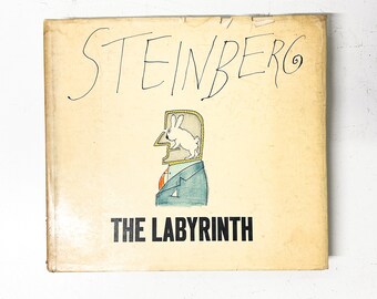 The Labyrinth by Saul Steinberg Rare 1960 Edition