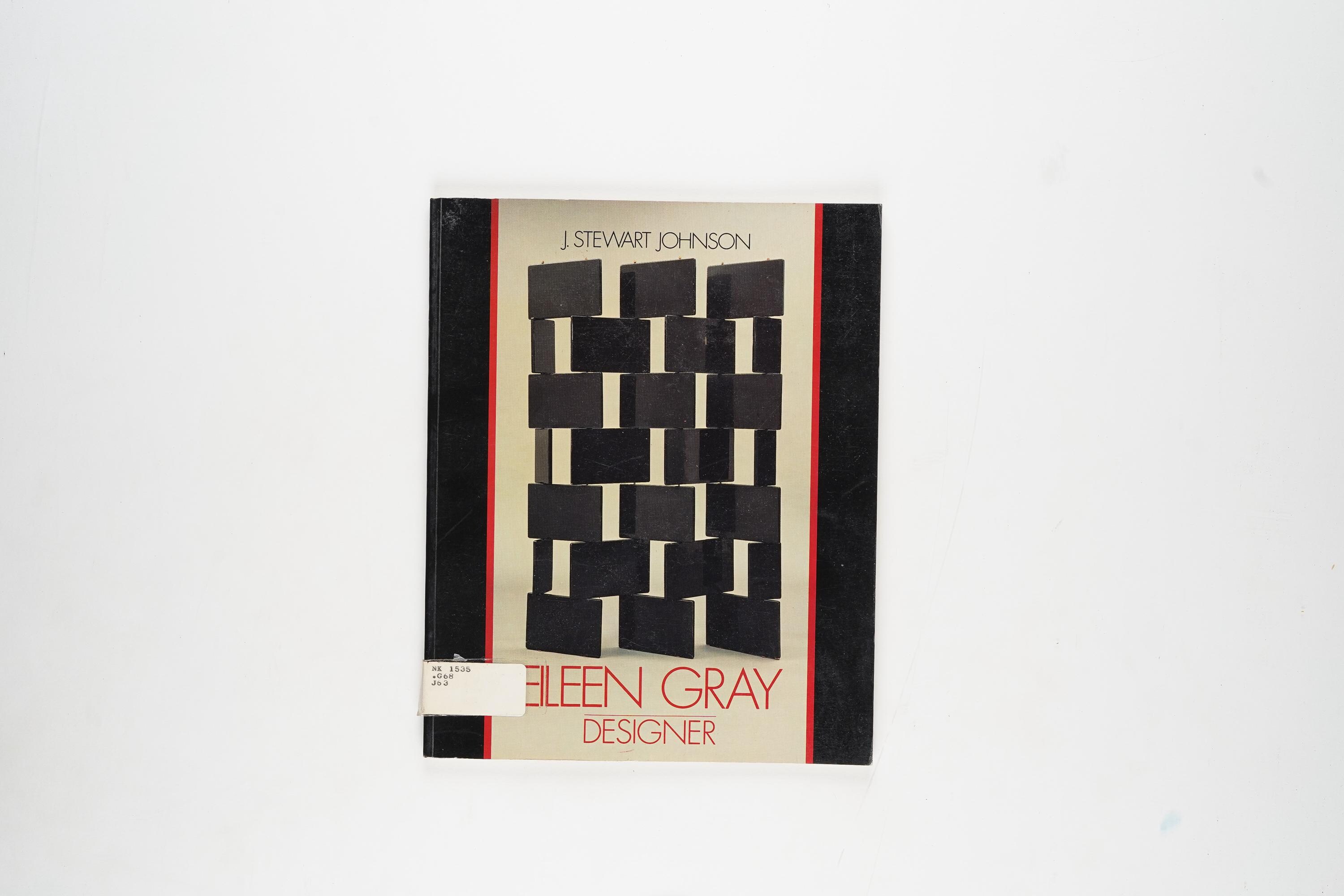 Eileen Gray Designer by J. Stewart Johnson 1979 Edition - Etsy
