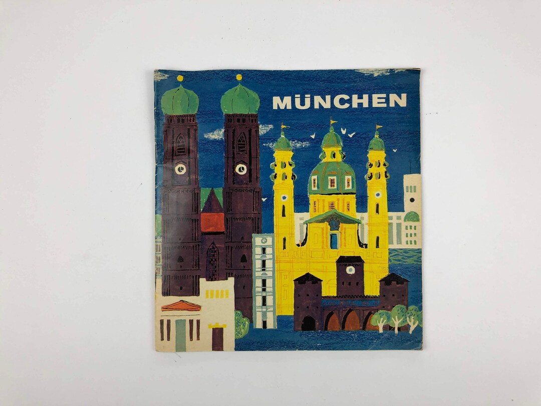München by Althen, Adolf and Ernst Kößlinger Tourism Booklet 1960 Etsy