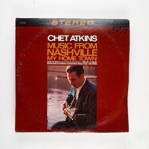 Chet Atkins - Music From Nashville My Home Town - Vinyl LP Record - 1966