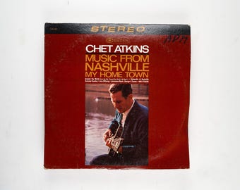 Chet Atkins - Music From Nashville My Home Town - Vinyl LP Record - 1966