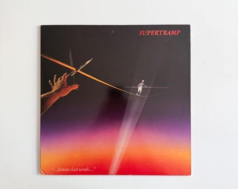 Supertramp Indelibly Stamped Vinyl Record SP4311 1971