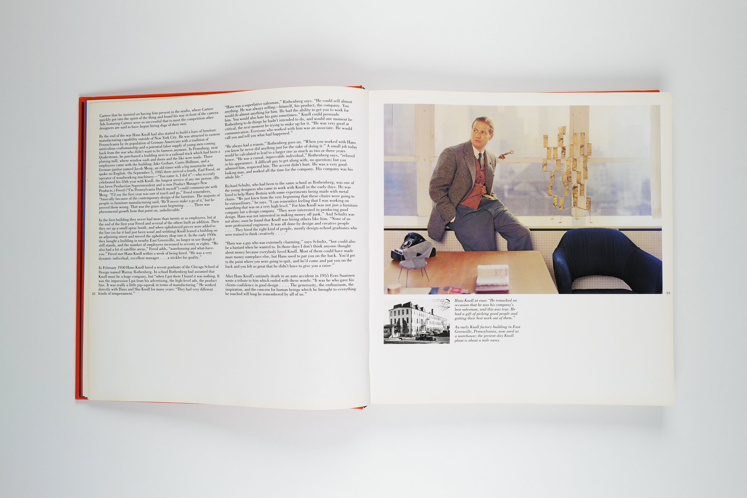 Knoll Design by Eric Larrabee Massimo Vignelli Rare 1990 Edition