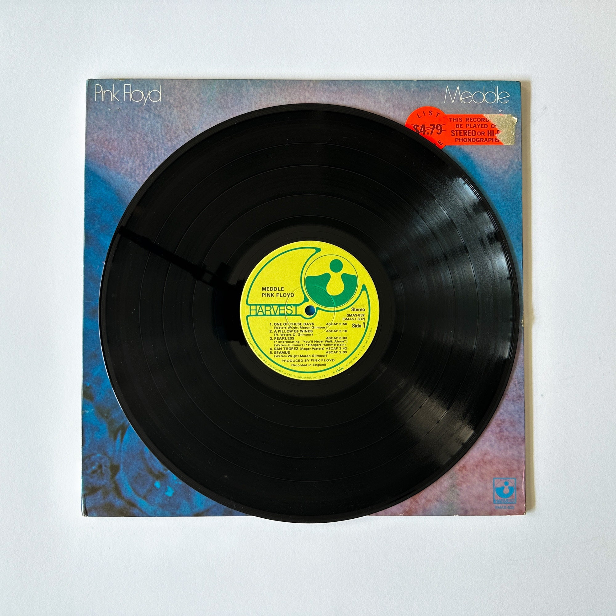 Pink Floyd - Meddle - Vinyl LP Record - 1971 - Etsy