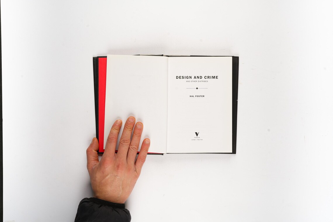 Design and Crime (And Other Diatribes) by Hal Foster Rare 2002 First Edition, photo 3 of 5