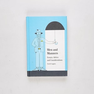 Men and Manners By David Coggins Rare Edition