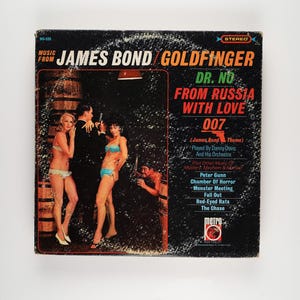 Music From The James Bond Motion Pictures (Plus Other Music Of Mystery And Murder) - Vinyl LP Record - 1965