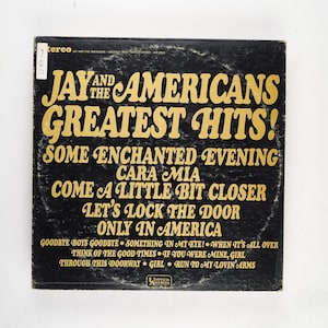 Jay And The Americans Greatest Hits - Vinyl LP Record - 1965