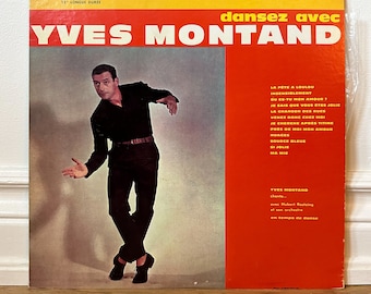 Yves Montand - Dansez Avec Yves Montand - Vinyl LP Record - 1960