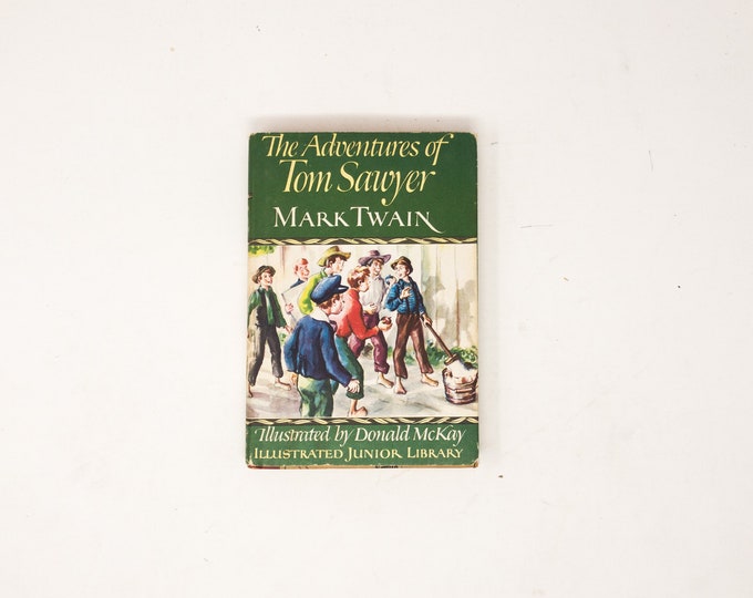 The Adventures of Tom Sawyer by Mark Twain Rare 1946 Edition - Etsy